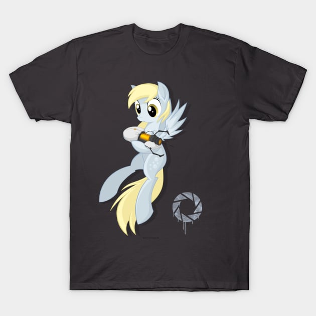 Aperture Derpy T-Shirt by Natsu714